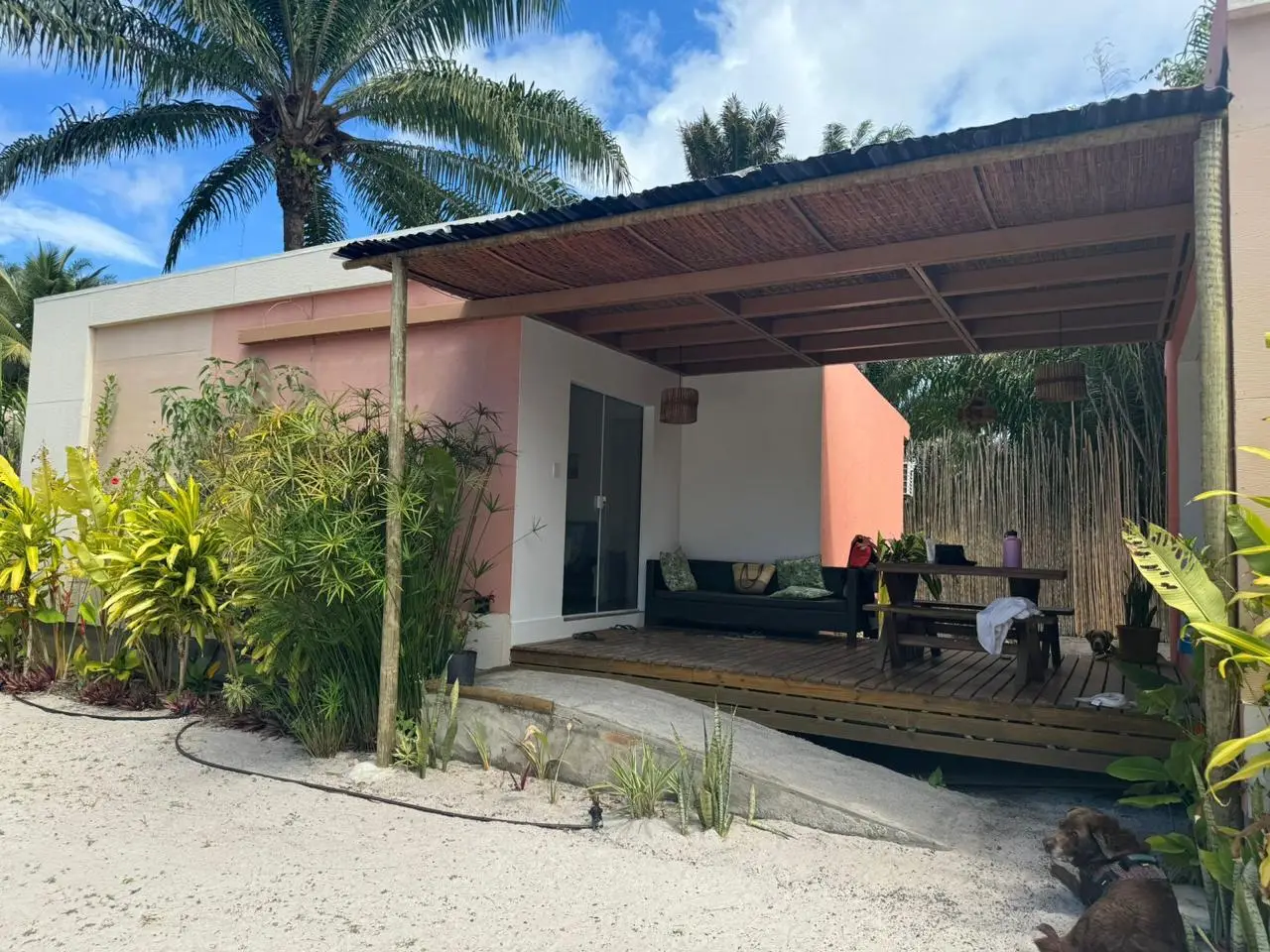 Casa Hibiscos, em Algodões